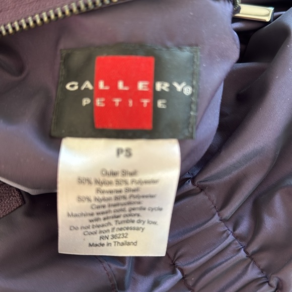 Gallery Petite Reversible Jacket - size PS - Picture 8 of 10